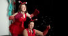 Roundabout Circus Performance Troupe on stage in costume during a live show in Gosford